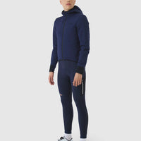 Café du Cycliste Zelie Men's Thermal Jacket Winter Fahrradjacke Navy