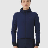 Café du Cycliste Zelie Men's Thermal Jacket Winter Fahrradjacke Navy