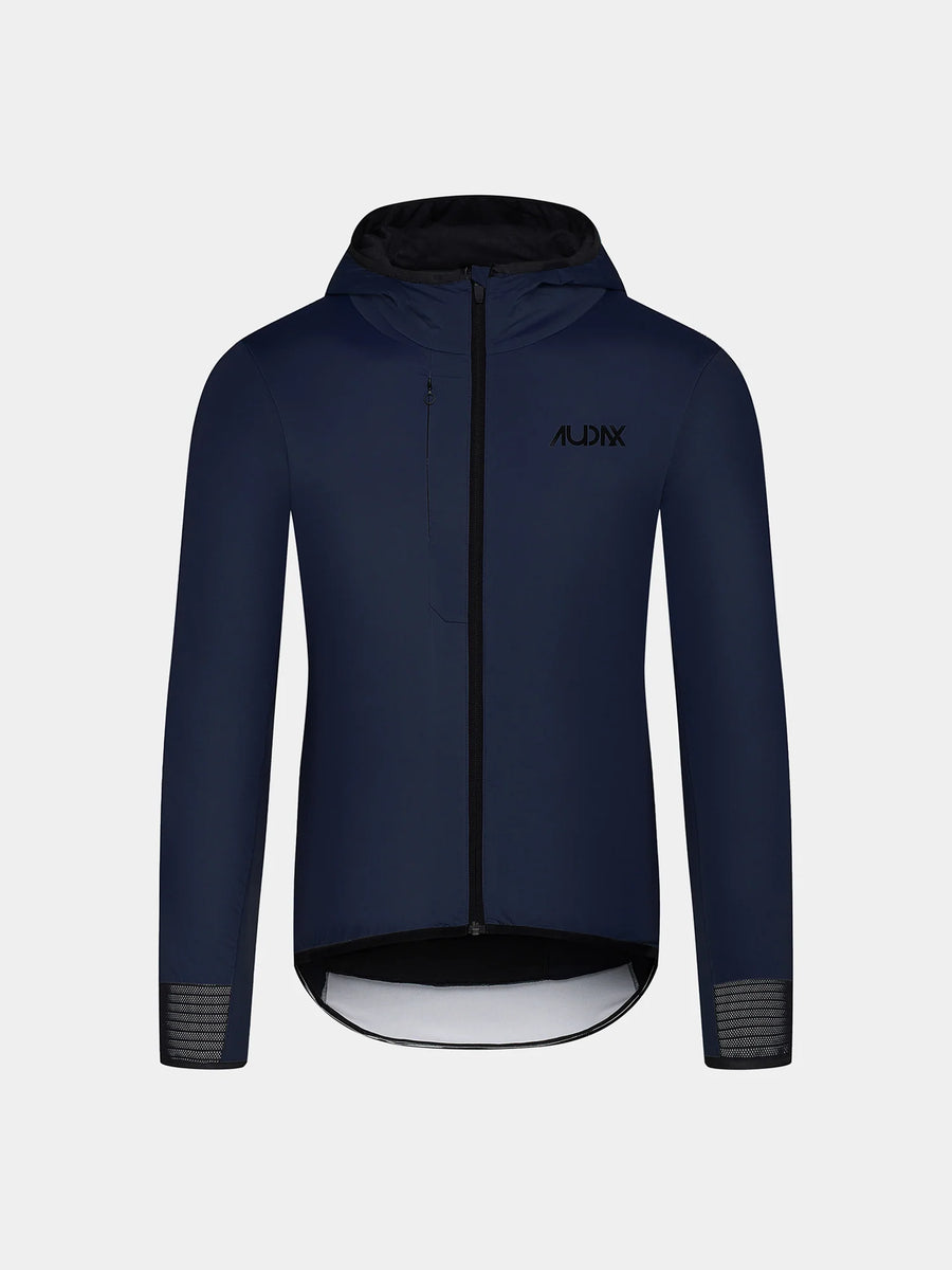 Café du Cycliste Zelie Men's Thermal Jacket Winter Fahrradjacke Navy