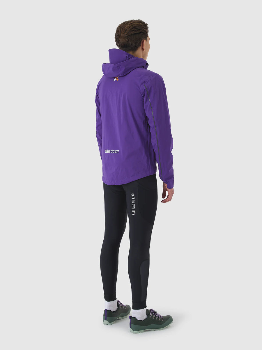 Café du Cycliste Alizee Unisex Rain Jacket Regenjacke Amethyst