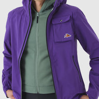 Café du Cycliste Alizee Unisex Rain Jacket Regenjacke Amethyst