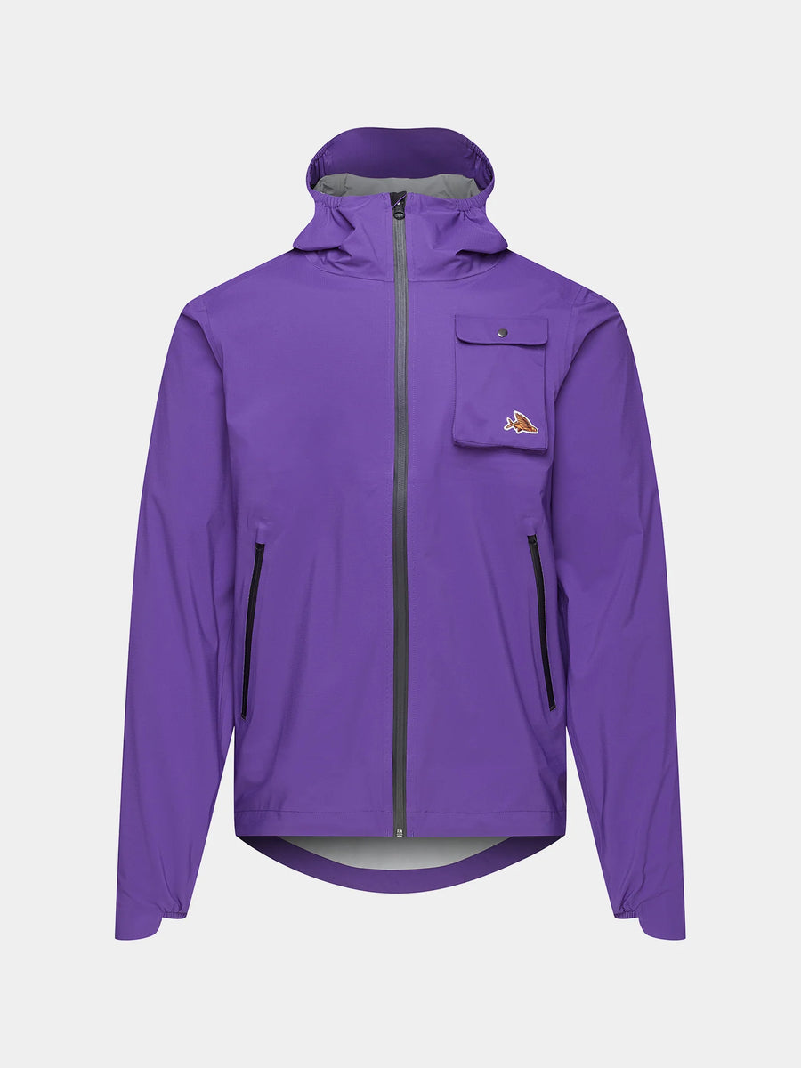 Café du Cycliste Alizee Unisex Rain Jacket Regenjacke Amethyst