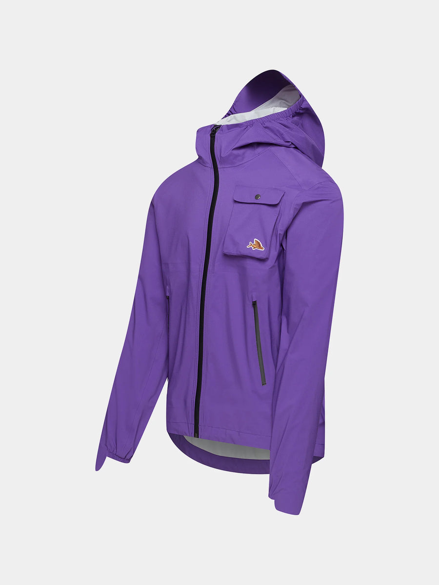 Café du Cycliste Alizee Unisex Rain Jacket Regenjacke Amethyst