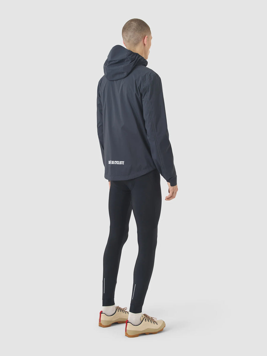 Café du Cycliste Alizee Unisex Rain Jacket Regenjacke Anthracite