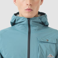 Café du Cycliste Alizee Unisex Rain Jacket Regenjacke Deep Water