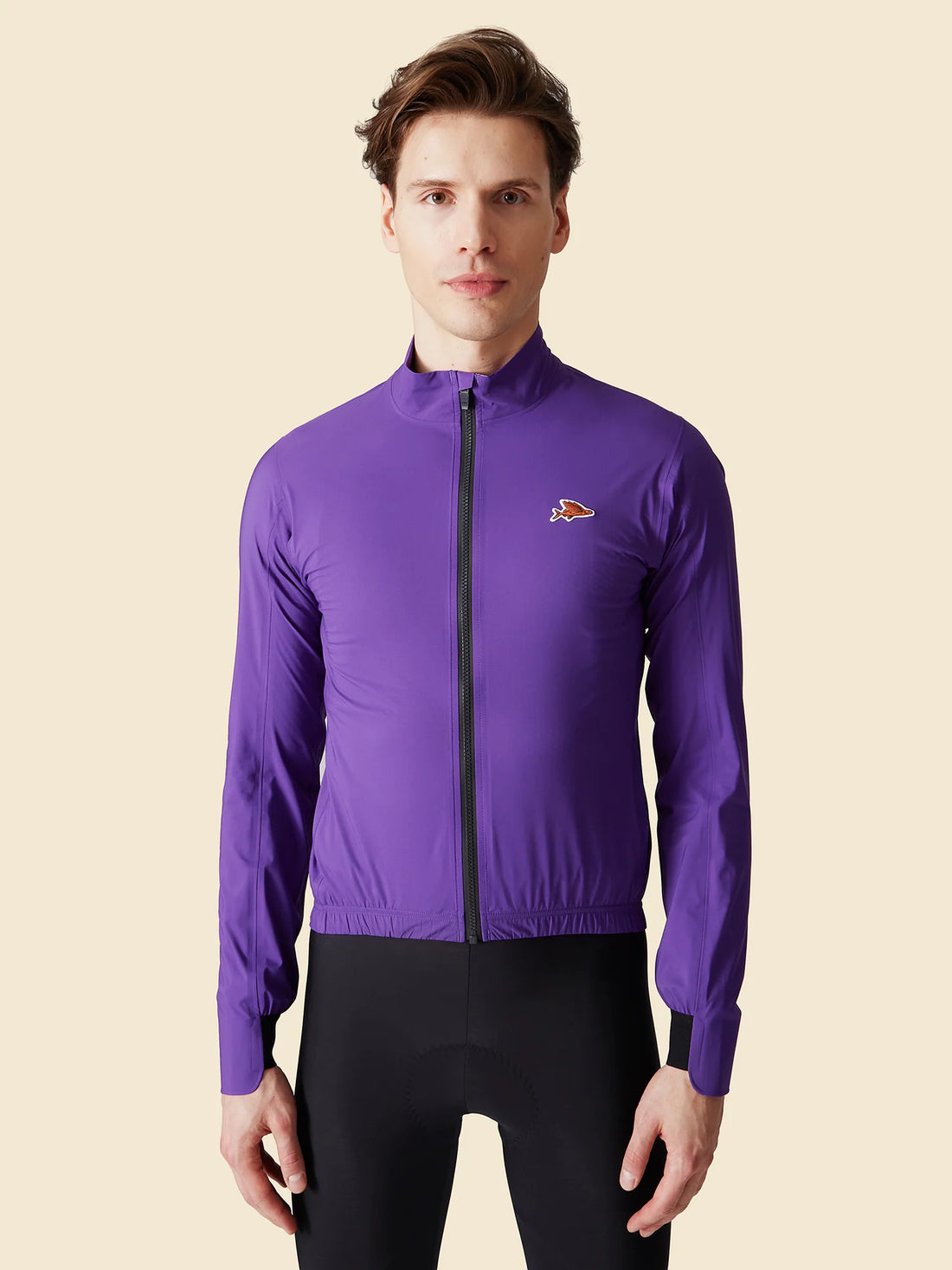 Café du Cycliste Suzette Men's Lightweight Rain Jacket Regenjacke Amethyst