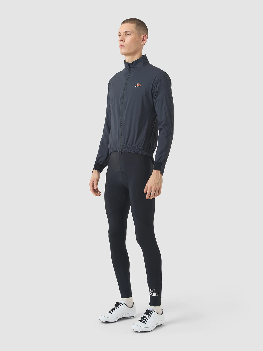 Café du Cycliste Suzette Men's Lightweight Rain Jacket Regenjacke Anthracite