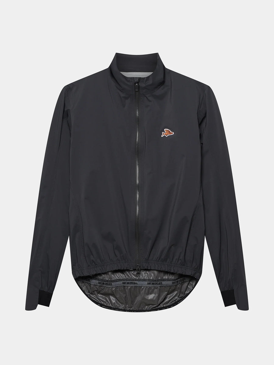 Café du Cycliste Suzette Men's Lightweight Rain Jacket Regenjacke Anthracite