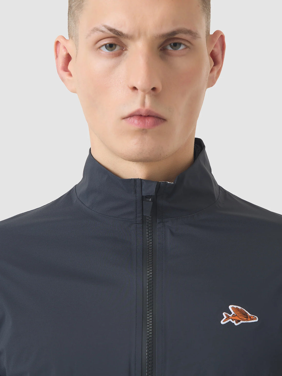 Café du Cycliste Suzette Men's Lightweight Rain Jacket Regenjacke Anthracite