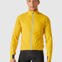 Café du Cycliste Suzette Men's Lightweight Rain Jacket Regenjacke Lemon Chrome