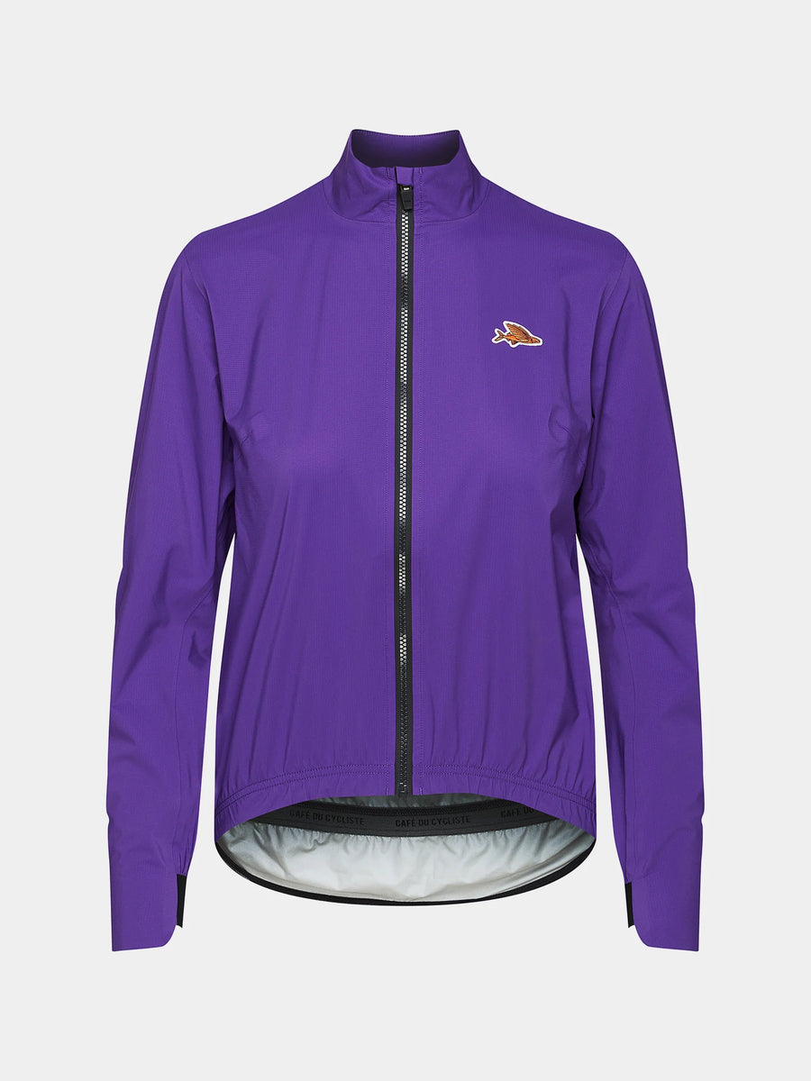 Café du Cycliste Suzette Women's Lightweight Rain Jacket Regenjacke Amethyst