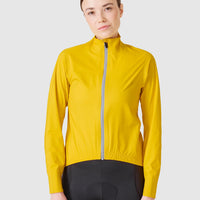 Café du Cycliste Suzette Women's Lightweight Rain Jacket Regenjacke Lemon Chrome