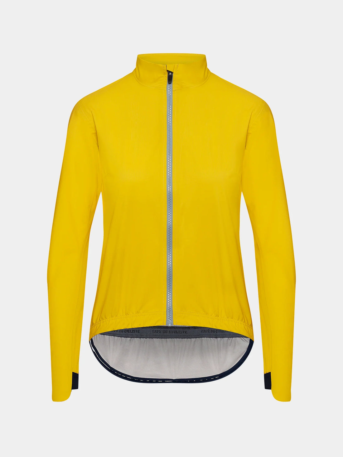 Café du Cycliste Suzette Women's Lightweight Rain Jacket Regenjacke Lemon Chrome