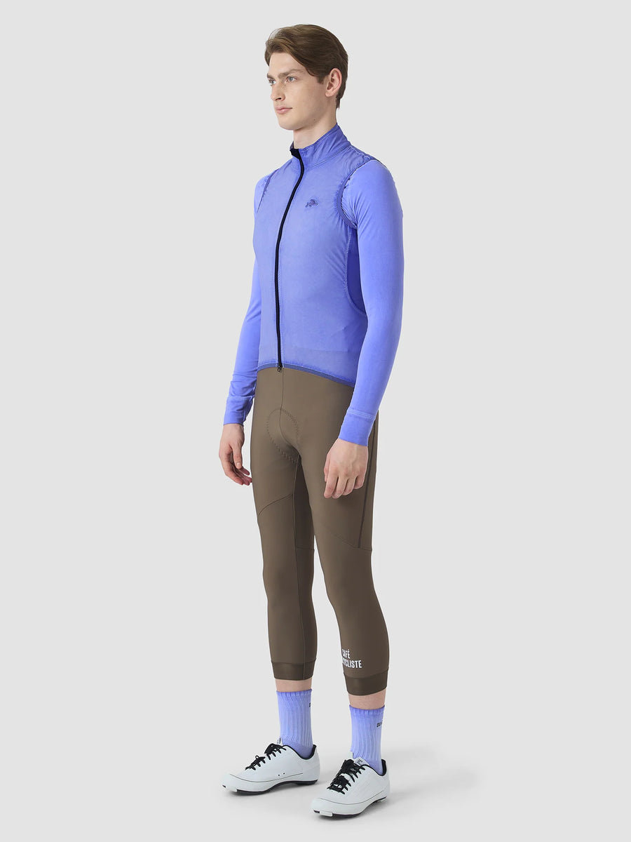 Café du Cycliste Edith Men's Cycling Gilet Windweste Verbena
