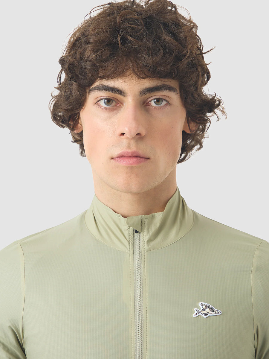 Café du Cycliste Edith Men's Cycling Windjacket Wind Fahrradjacke Puddle