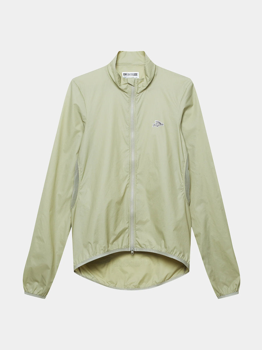 Café du Cycliste Edith Men's Cycling Windjacket Wind Fahrradjacke Puddle