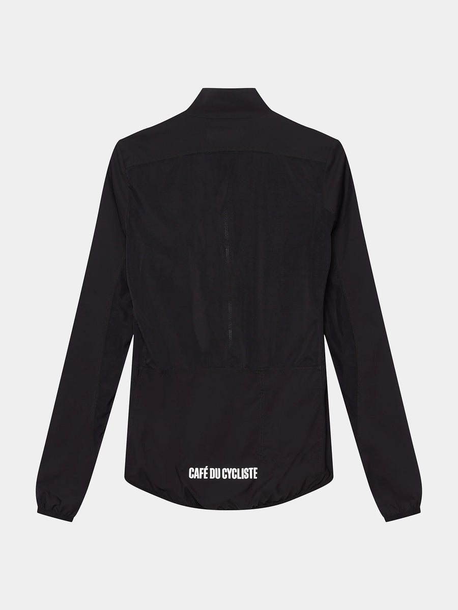 Café du Cycliste Edith Men's Cycling Windjacket Wind Fahrradjacke Black