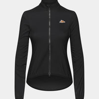 Café du Cycliste Edith Women's Cycling Windjacket Wind Fahrradjacke Black