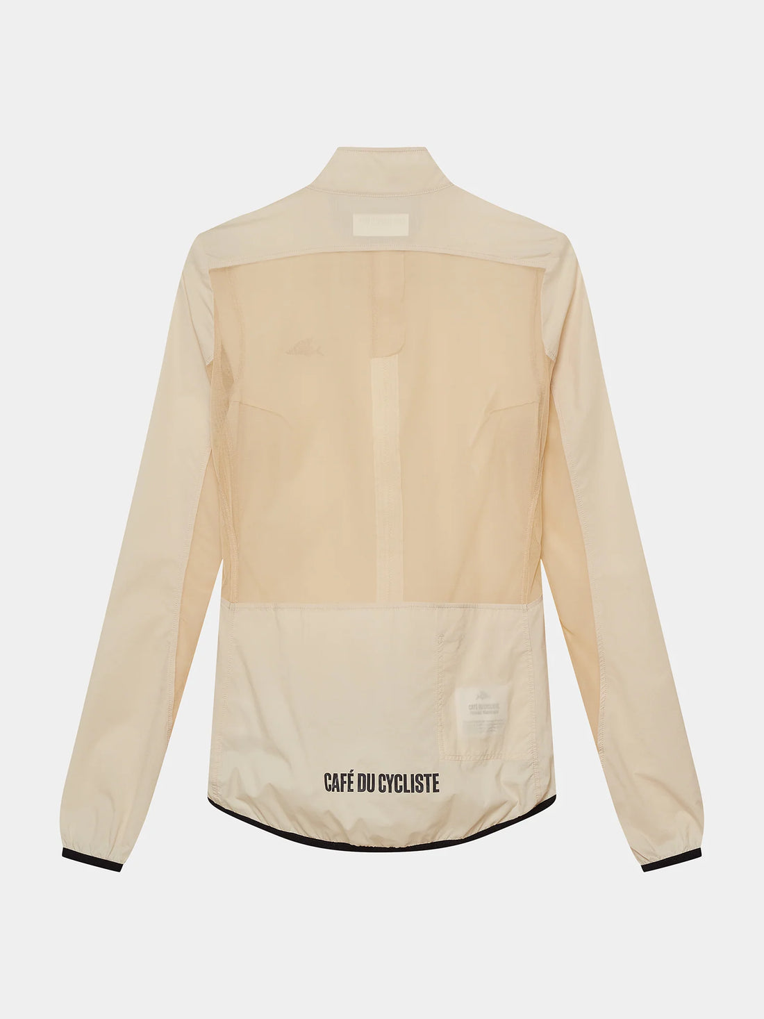 Café du Cycliste Edith Women's Cycling Windjacket Wind Fahrradjacke Chalk