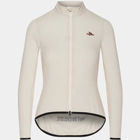 Café du Cycliste Edith Women's Cycling Windjacket Wind Fahrradjacke Chalk