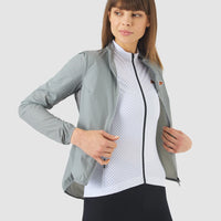 Café du Cycliste Edith Women's Cycling Windjacket Wind Fahrradjacke Mountain Fog
