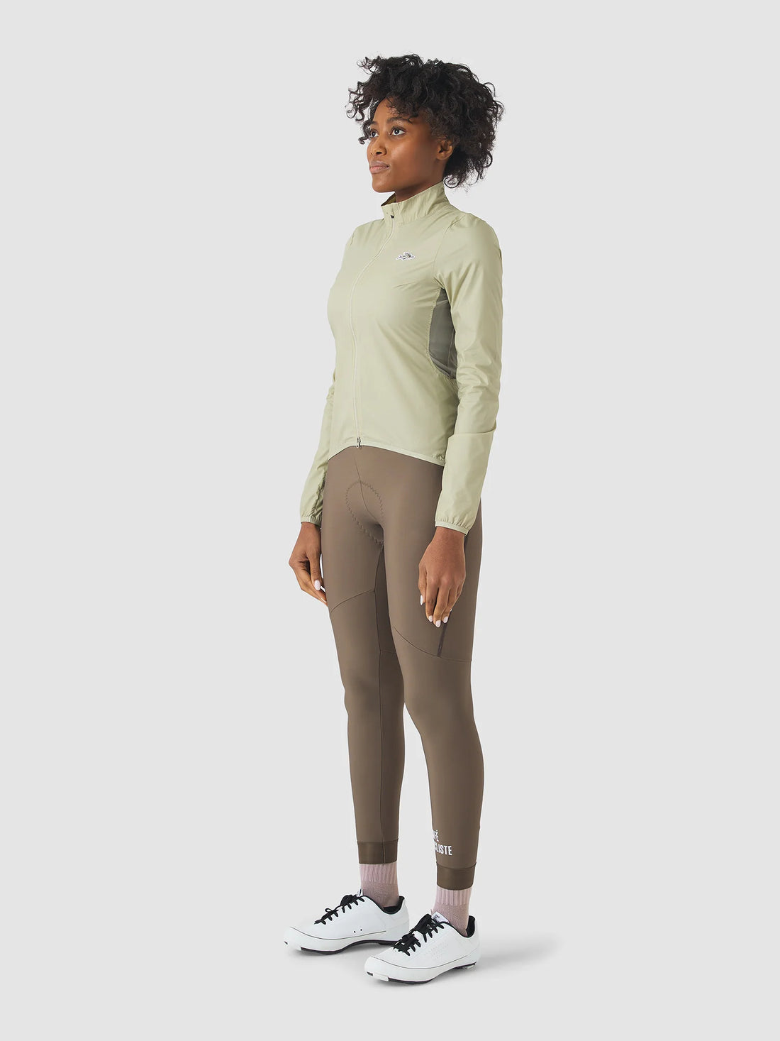 Café du Cycliste Edith Women's Cycling Windjacket Wind Fahrradjacke Puddle