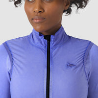 Café du Cycliste Edith Women's Cycling Gilet Windweste Verbena