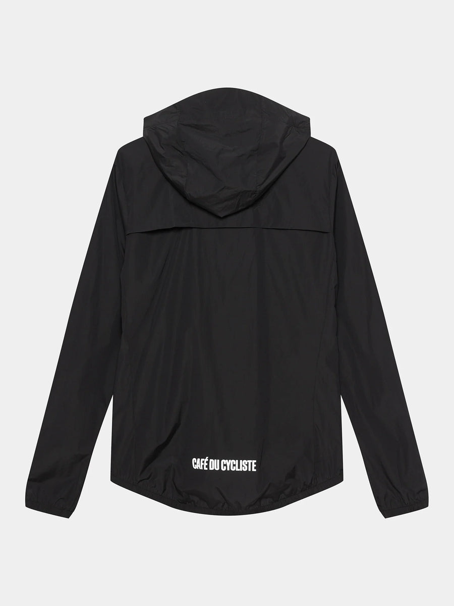 Café du Cycliste Ilona Women's Windproof Jacket Wind Fahrradjacke Black
