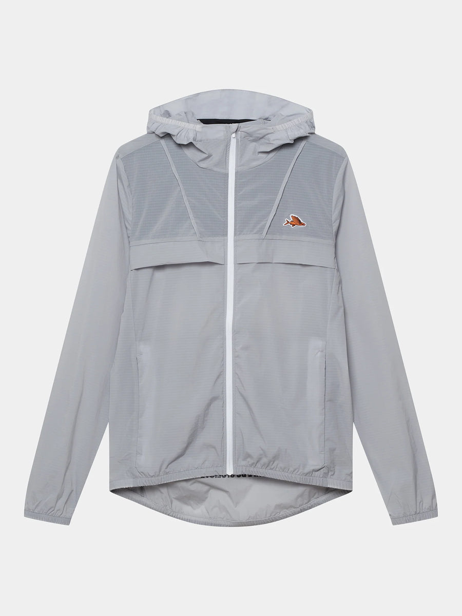 Café du Cycliste Ilona Women's Windproof Jacket Wind Fahrradjacke Cloud Grey