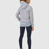 Café du Cycliste Ilona Women's Windproof Jacket Wind Fahrradjacke Cloud Grey