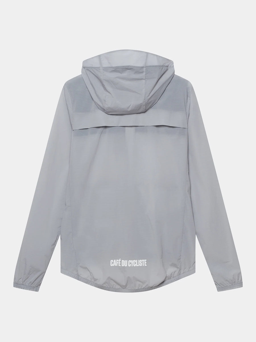 Café du Cycliste Ilona Women's Windproof Jacket Wind Fahrradjacke Cloud Grey