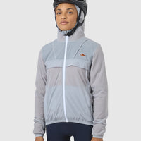 Café du Cycliste Ilona Women's Windproof Jacket Wind Fahrradjacke Cloud Grey