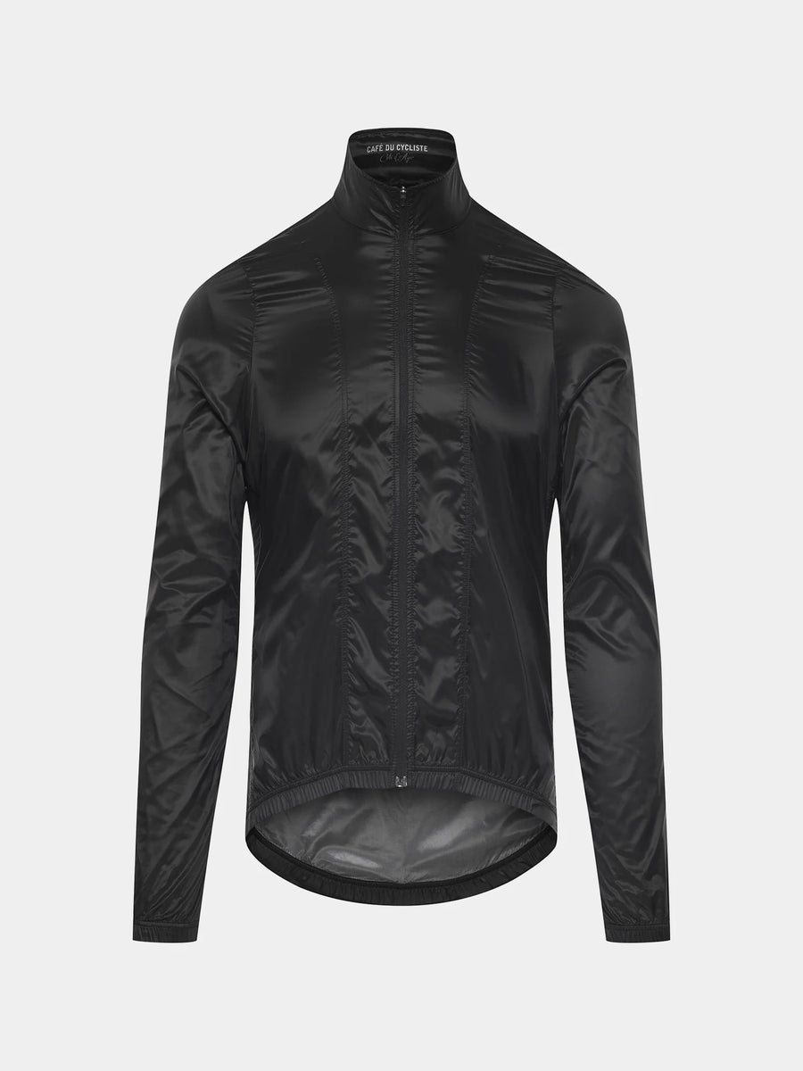 Café du Cycliste Petra Men's Superlight Windjacket Radjacke Mountain Black