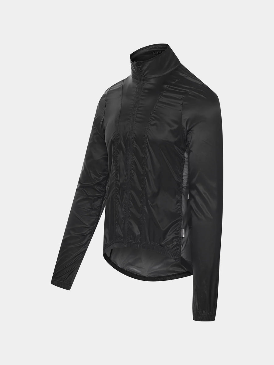 Café du Cycliste Petra Men's Superlight Windjacket Radjacke Mountain Black