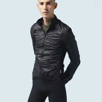 Café du Cycliste Petra Men's Superlight Windjacket Radjacke Mountain Black