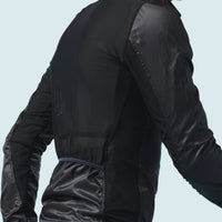 Café du Cycliste Petra Men's Superlight Windjacket Radjacke Mountain Black