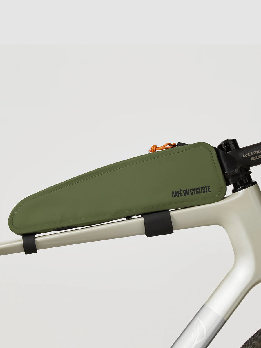 Café du Cycliste Bike Packing Saddle Bag Oberrohrtasche Khaki