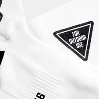 Café du Cycliste Aero Socks Aero Radsocken Stickers White