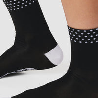 Café du Cycliste Dotted Socks Radsocken Black