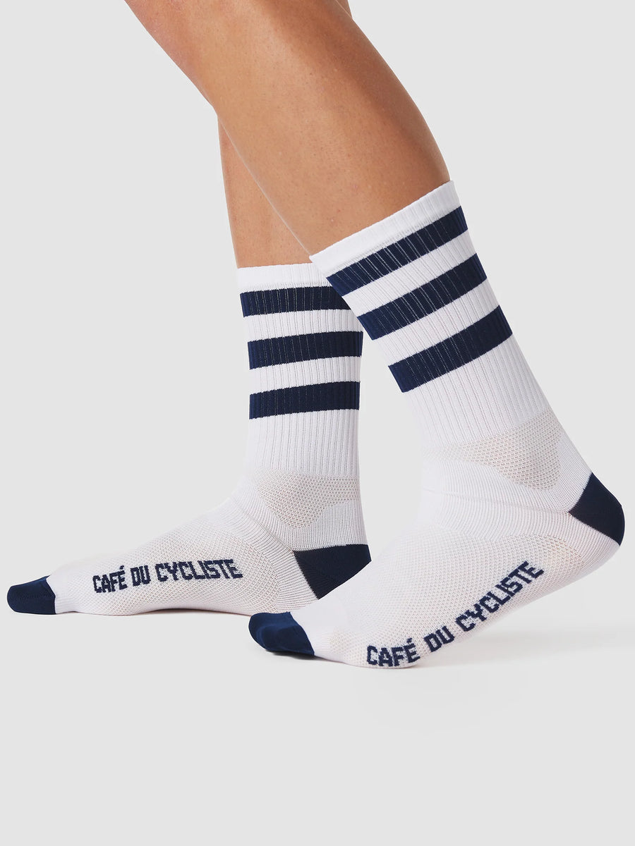 Café du Cycliste Skate Socks Radsocken Navy Blue