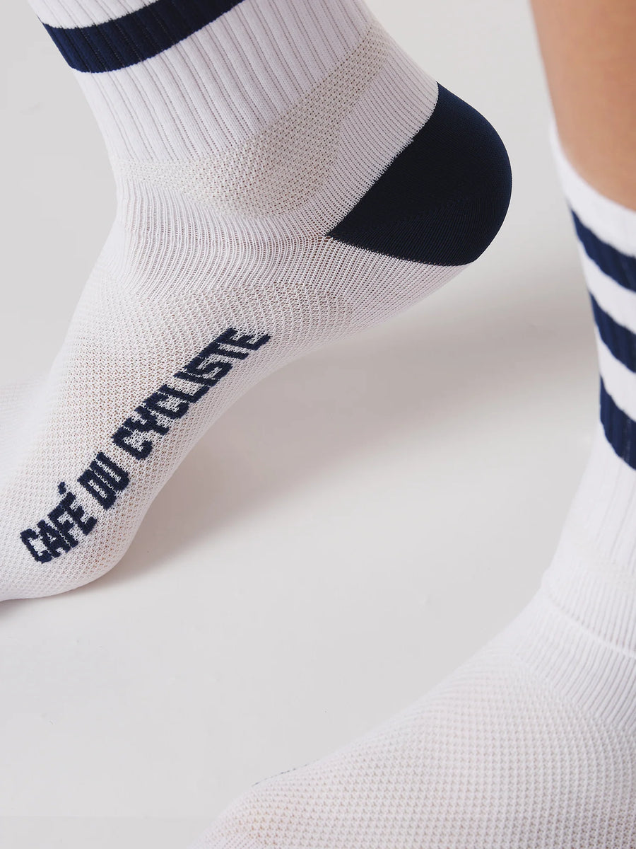 Café du Cycliste Skate Socks Radsocken Navy Blue