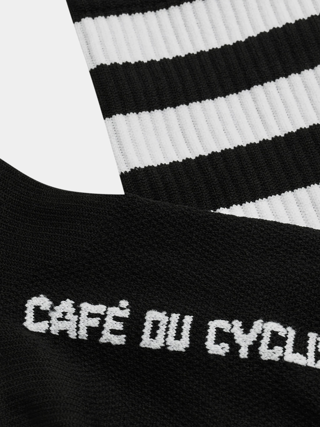 Café du Cycliste Skate Socks Radsocken Black / White