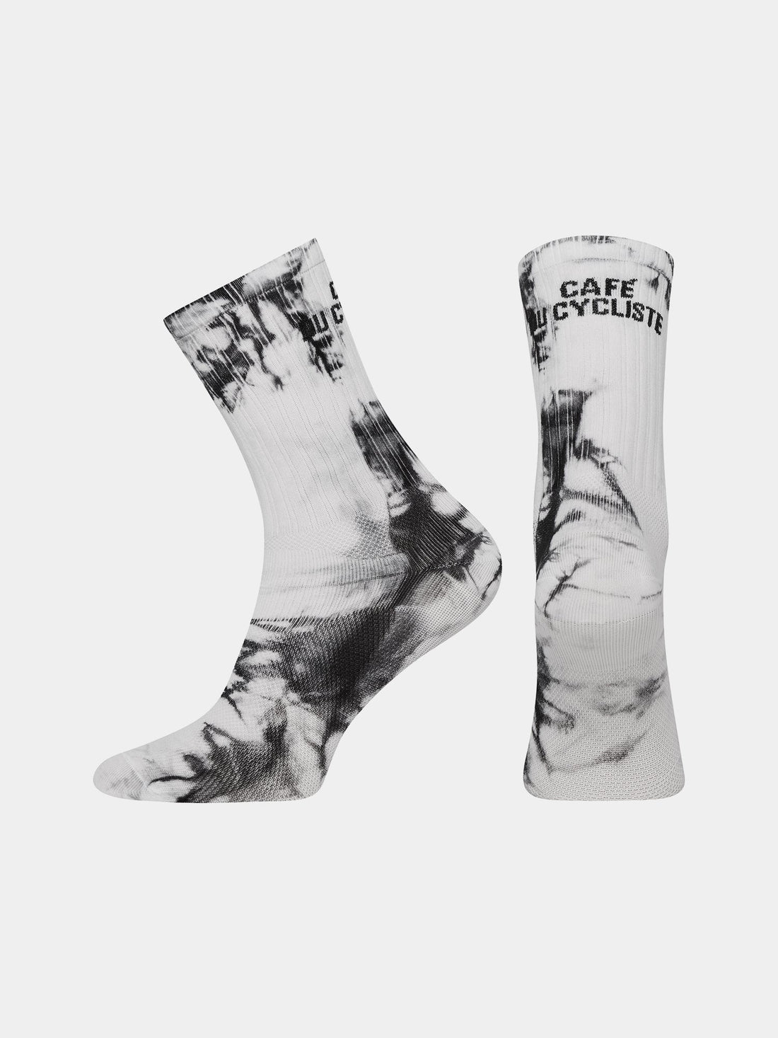 Café du Cycliste Tie Dye Socks Radsocken Black