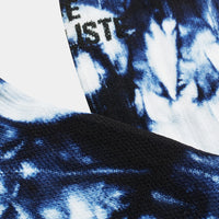 Café du Cycliste Tie Dye Socks Radsocken Navy Blue