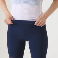 Pantaloncini con bretelle Release Café du Cycliste Sophie da donna neri