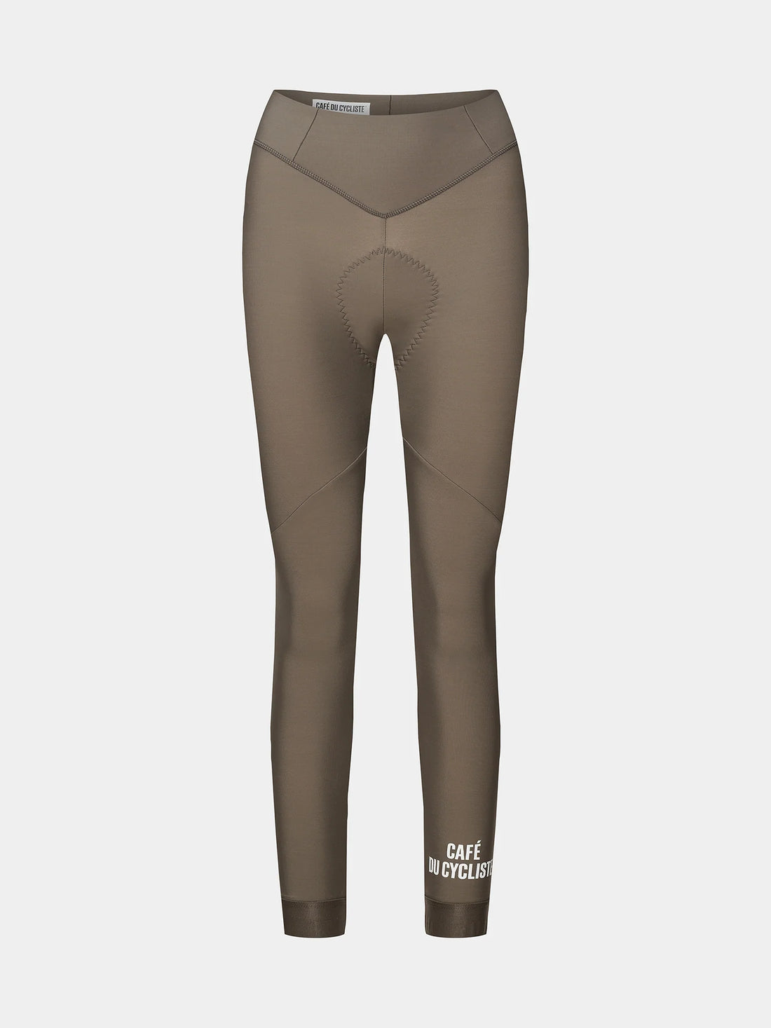 Café du Cycliste Theresa Women's Brushed Tights Thermo Radhose ohne Träger Carob