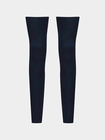 Café du Cycliste Carissa Unisex Legwarmer Beinlinge Navy Blue