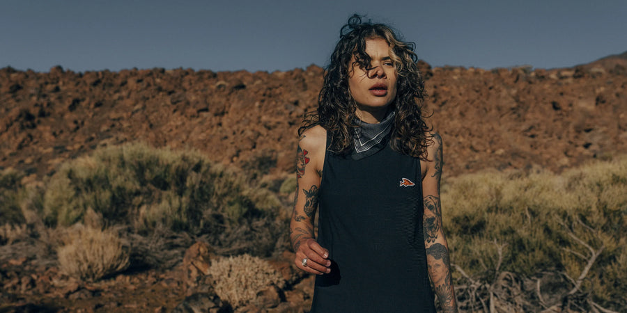 Café du Cycliste Unisex Carré de Soie Silk Scarf Halstuch aus Seide Black