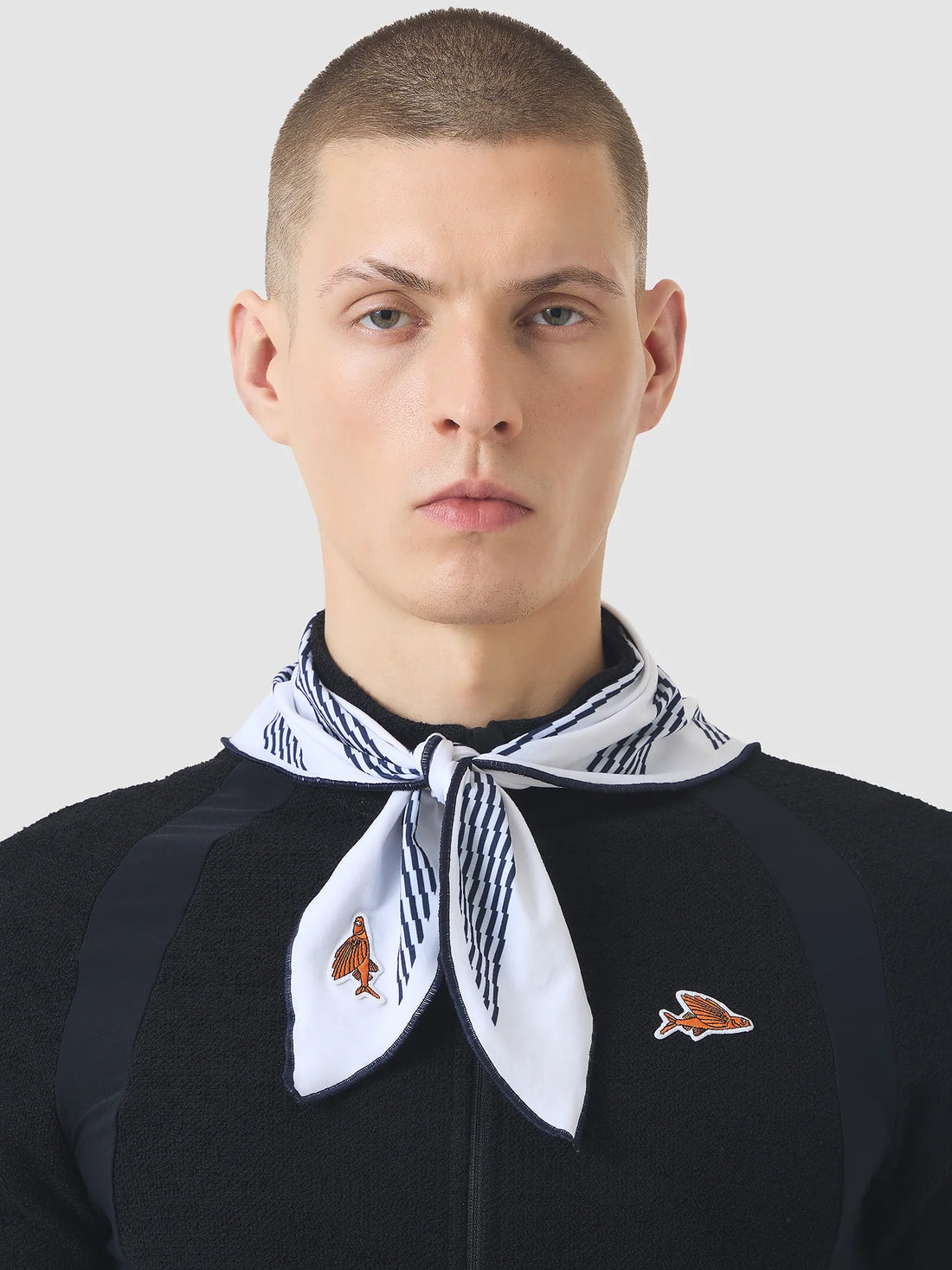 Café du Cycliste Unisex Isaure Neck Scarf Halstuch Marinière