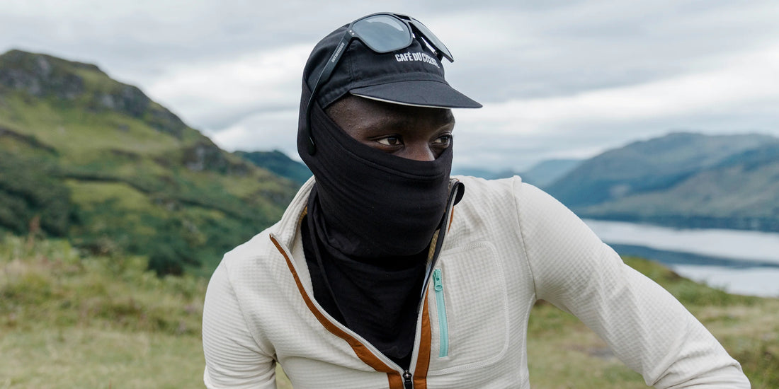 Café du Cycliste Moira Unisex Neck Warmer Halswärmer Black